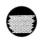 Gobo GAM 247 Brick wall - Taille B (86 mm)