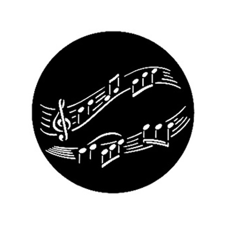 Gobo GAM 302 Music - Taille A (100 mm)