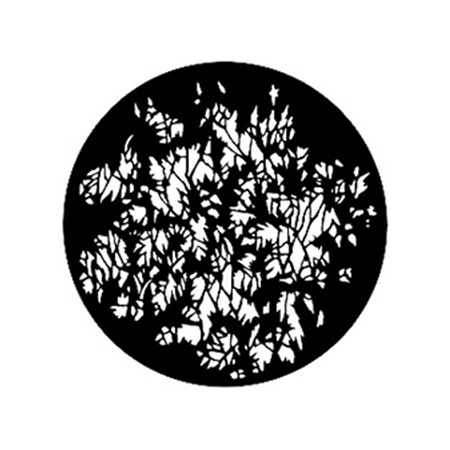 Gobo GAM 379 Open foliage - Taille A (100 mm)