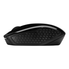 Souris optique 2 boutons et molette HP 200 - Sans fil - Noir
