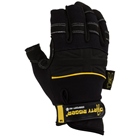 Paire de gants 3 doigts coupés, renfocés DIRTY RIGGER - Taille S