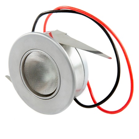 Encastré led Paula Light 3000K - 28° - alu brossé