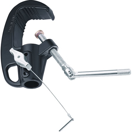 Crochet noir type Clamp Junior avec douille 28mm AVENGER C100