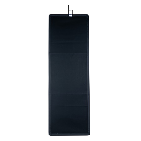 Drapeau noir Cutter Floppy AVENGER I1031B 48''x48'' - Cadre en acier