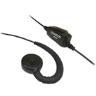 KHS34 - Micro cravate avec 1 oreillette tour d'oreille pour PKT23E Kenwood