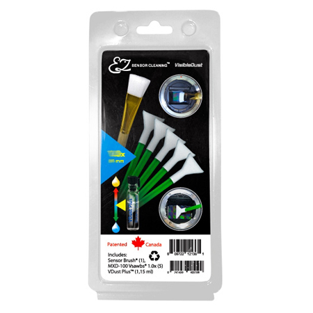 Kit de nettoyage EZ Kit Plus 1,6X Vdust VISIBLE DUST