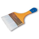 Brosse spalter 150mm, fibre bleue effilée, manche verni, virole inox