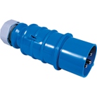 P17M-F32M - Fiche mâle P17 BALS IP 44-7 32A mono - 230V (2P+T)