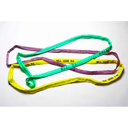 Elingue ronde textile sans fin en polyester (PES) 1000kg (1T) - 2m