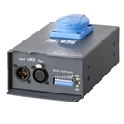 Relais DMX SRS 1 canal 16A 240V, sur prise NF, alimentation PC 16A NF