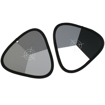 Charte de gris réversible MANFROTTO XPO-BALANCE - 1 face Noir/Blanc/Gr