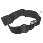 Ceinture attache Velcro 2 poches pour émetteur HF largeur 100mm