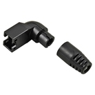 RJ45-CAT6A-MCH - Manchon anti-pli coudé pour fiche RJ45 Cat6a HIROSE Départ horizontal