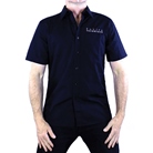 Chemisette 65% polyester / 35% coton NOIR - Equipe Technique - L