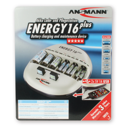 Station de charge intelligente ANSMANN pour accumulateurs NiCd et NiMH