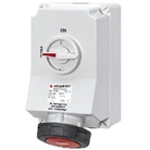 Embase femelle type CEI309 PowerTop IP67 63A tétra - 400V (3P+N+T)