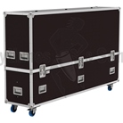 Flight-case Rythmes et Sons type cloche pour 1 écrans LCD 70 à 85''