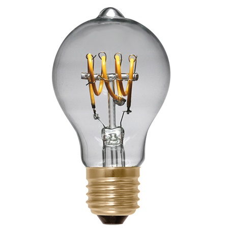 Lampe LED déco curved Klar 4W E27 2200K IRC95 160lm 20000H - SEGULA