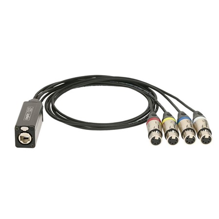 Récepteur 4 canaux KLOTZ CATLink DMX 5 points mâle