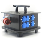 Coffret d'alim 32A Tetra sur 3 x 32A mono + 6 x PC 10/16A NF