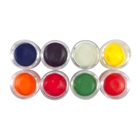 Maquillage fluorescent sous lumière noire 5ml compact Orange Fluo