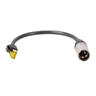 RJ45XLR3M - Cordon adaptatateur SOMMER CABLE RJ45 - DMX 3 points mâle - 30cm