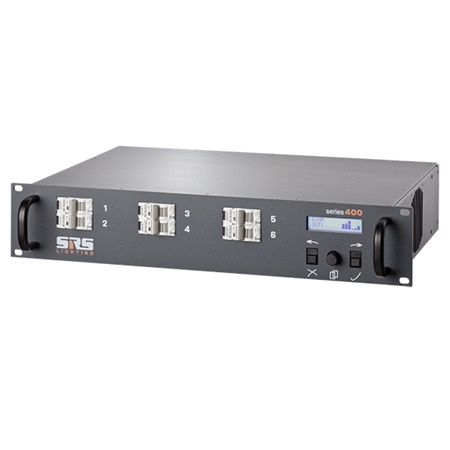 Gradateur numérique SRS 6 canaux 3.7kW disj P+N sur prises NF