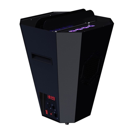 Flamme artificielle sur base design + Leds 2 x 40W RGBW+UV SFAT