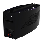 Flamme artificielle sur base très large + Leds 4 x 40W RGBW+UV SFAT