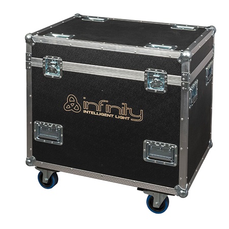 Flight-case de transport pour 2 projecteurs lyres INFINITY S201