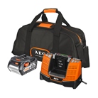 AEG-SETL1840SHD - PACK 1 batt. Pro lithium 18V 4,0Ah + chargeur + en sac - AEG