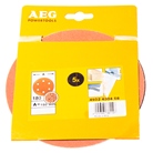 Lot de 5 Abrasifs Ø 150 grain 180 - AEG