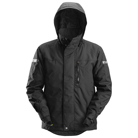 Veste d'hiver imperméable Snickers AllroundWork - noire - Taille S