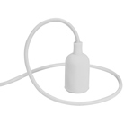Luminaire à Suspension en cordage avec douille E27 - Blanc - VELLEMAN
