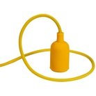 Luminaire à Suspension en cordage avec douille E27 - Jaune - VELLEMAN