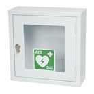DEF-ARMOIR - Armoire métallique blanche pour défibrillateur FARMOR