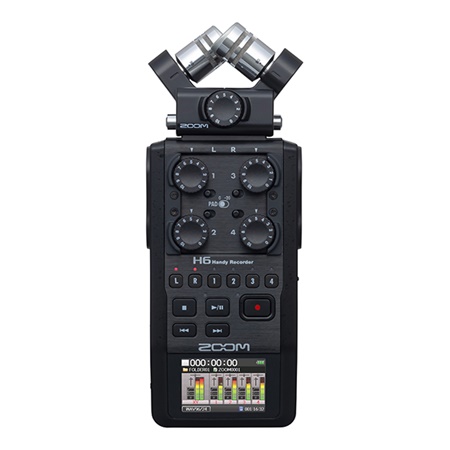 Enregistreur portable professionnel 6 pistes H6 BLACK Zoom