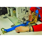 Sangle d'arrimage à cliquet 1 partie 25mm TMU en boucle 0,8T 8m bleu