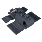 Etui ceinture nylon DIRTY RIGGER DR Radio Pouch pour Talkie-Walkie