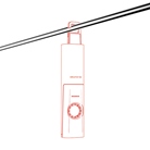 Lampe de Travail led rechargeable Ledlenser iW5R Working Light 300lm