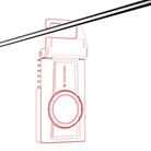 Lampe de Travail led rechargeable Ledlenser iF3R Working Light 1000lm