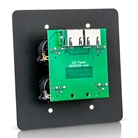 Soundtools WallCAT - boitier mural 4 XLR femelle vers RJ45 - noir