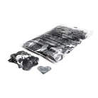 Sachet de confettis ignifugés 1kg - COEUR ARGENT diam. 55mm MAGIC FX