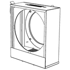 RPF613 - Rallonge de cassette avant 180x180mm ROBERT JULIAT RPF613E