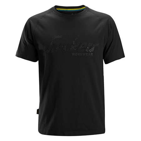 T-Shirt en coton Snickers Workwear - Noir - Taille M