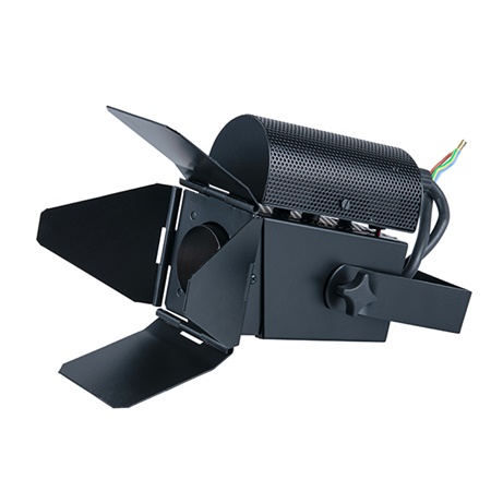 Mini projecteur Mickey Led 13W Blanc chaud 3000K MOLE MM LED - Noir