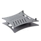 Support de laptop design, inclinable et repliable 12195 K&M - gris