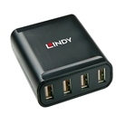 Kit Emetteur/Récepteur 4 x USB 2.0 LINDY sur câble Cat.5e / 6