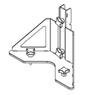 Adaptateur pour ID84 / ID84L / IDS312 sur embase VNT-BP600 - blanc