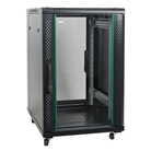 Baie de brassage 19'' 22U avec porte en verre SHOWGEAR RCA-FSG-22